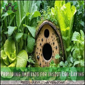Providing Habitats for Insect Egg-Laying