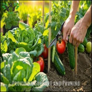 Providing Support and Pruning