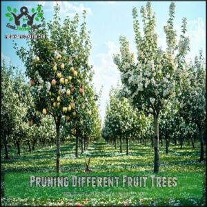 Pruning Different Fruit Trees