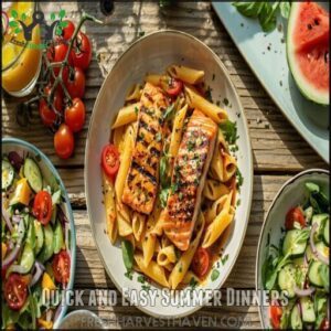 Quick and Easy Summer Dinners