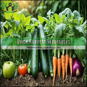 Quick Harvest Vegetables
