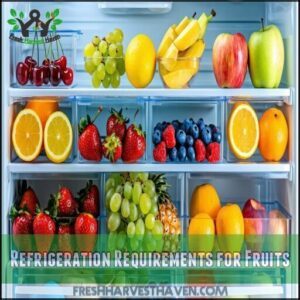 Refrigeration Requirements for Fruits