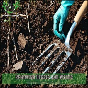 Removing Debris and Weeds