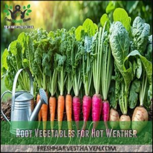 Root Vegetables for Hot Weather