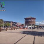 Santa Fe Railroad is the name of the company that operates this train station.