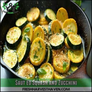 Sautéed Squash and Zucchini