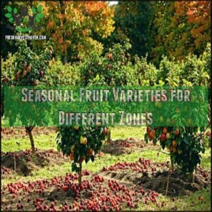 Seasonal Fruit Varieties for Different Zones