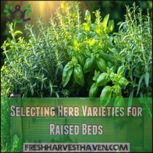 Selecting Herb Varieties for Raised Beds
