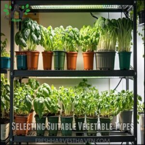 Selecting Suitable Vegetable Types