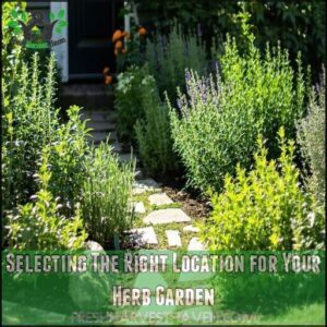 Selecting The Right Location for Your Herb Garden