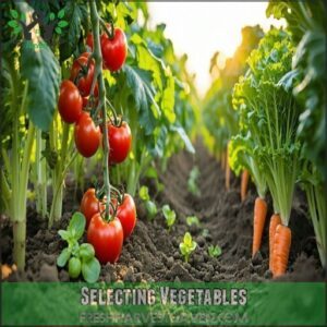 Selecting Vegetables