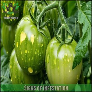 Signs of Infestation