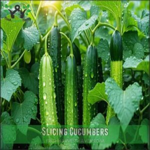 slicing cucumbers