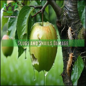 Slugs and Snails Damage