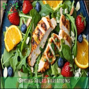 Spring Salad Variations
