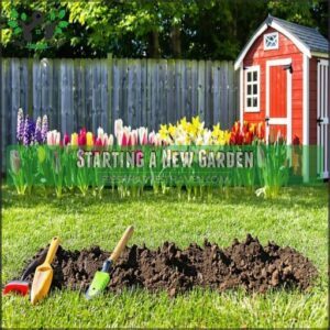 starting a new garden