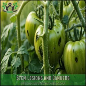 Stem Lesions and Cankers