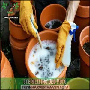 Sterilizing Old Pots