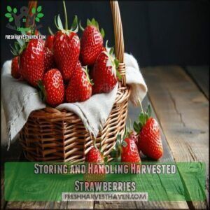 Storing and Handling Harvested Strawberries