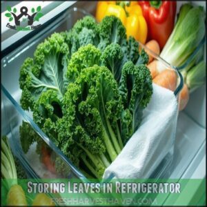 Storing Leaves in Refrigerator