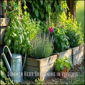 Summer Herb Gardening in Virginia