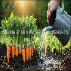 Sunlight and Water Requirements for Carrots
