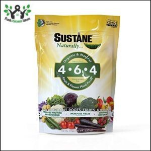 Sustane 4645lb Fertilizer, 5 lb, B000FRMIVM
