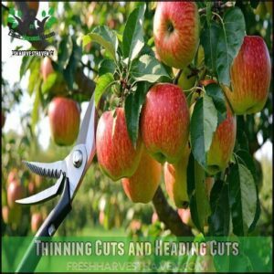 Thinning Cuts and Heading Cuts