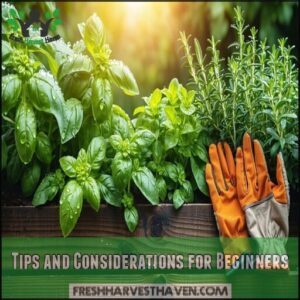 Tips and Considerations for Beginners