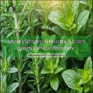tips for a successful herb garden