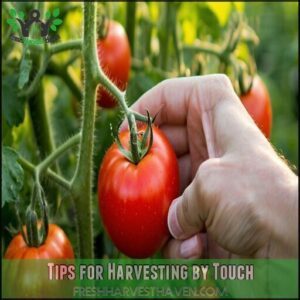 Tips for Harvesting by Touch