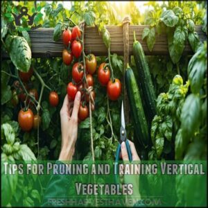 Tips for Pruning and Training Vertical Vegetables