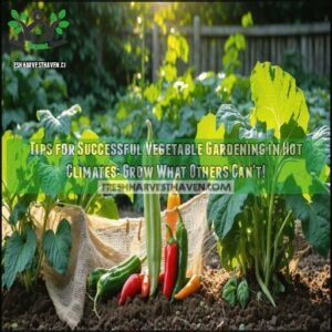 tips for successful vegetable gardening in hot climates