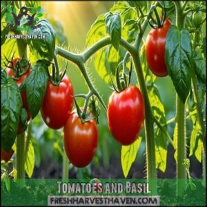 Tomatoes and Basil