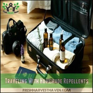 Traveling With Homemade Repellents