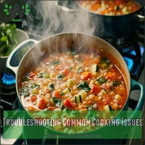 troubleshooting common cooking issues
