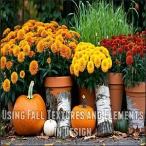 Using Fall Textures and Elements in Design