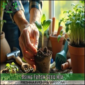 Using Fresh Seed Mix