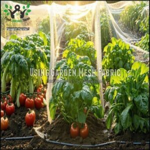 Using Garden Mesh Fabric