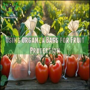 Using Organza Bags for Fruit Protection
