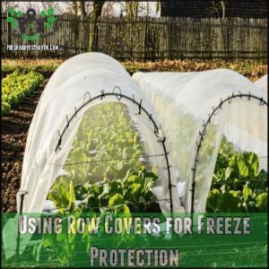 Using Row Covers for Freeze Protection