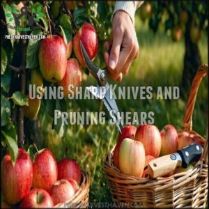 Using Sharp Knives and Pruning Shears