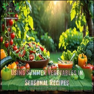 Using Summer Vegetables in Seasonal Recipes