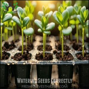 Watering Seeds Correctly