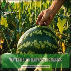 Watermelon Harvesting Basics
