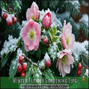 Winter Flower Gardening Tips