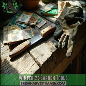 Winterize Garden Tools