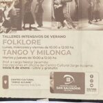A flyer for a dance class is shown.