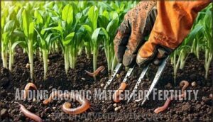adding organic matter for fertility