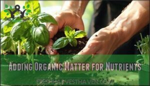adding organic matter for nutrients